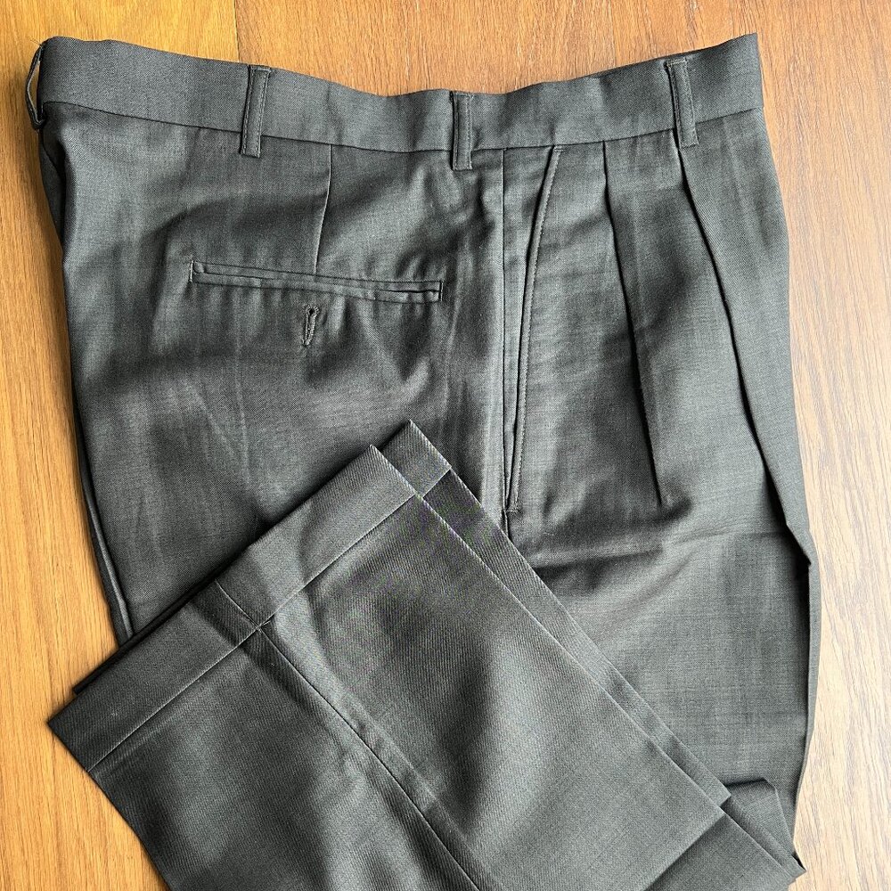 Haggar Dress Slacks, Brown 34x30